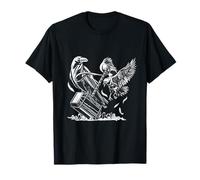 Odin's Ravens Hugin Munin Mjolnir Mythologie Norse Vêtements T-Shirt