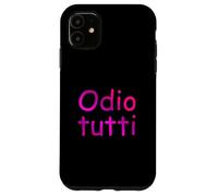 Odio Tutti, dal Primo all'ultimo. Divertente Comic sans vC_P Coque pour iPhone 11