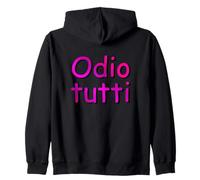 Odio Tutti, dal Primo all'ultimo. Divertente Comic sans vC_P Sweat à Capuche