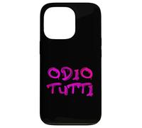 Odio Tutti, dal Primo all'ultimo. Divertente Graffiti vGP Coque pour iPhone 13 Pro