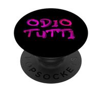 Odio Tutti, dal Primo all'ultimo. Divertente Graffiti vGP PopSockets PopGrip Adhésif