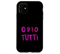 Odio Tutti, dal Primo all'ultimo. Divertente Sarcasmo vZC_P Coque pour iPhone 11