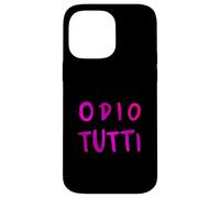 Odio Tutti, dal Primo all'ultimo. Divertente Sarcasmo vZC_P Coque pour iPhone 14 Pro Max