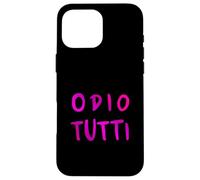 Odio Tutti, dal Primo all'ultimo. Divertente Sarcasmo vZC_P Coque pour iPhone 16 Pro Max