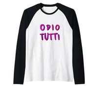 Odio Tutti, dal Primo all'ultimo. Divertente Sarcasmo vZC_P Manche Raglan