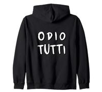Odio Tutti, dal Primo all'ultimo. Divertente Sarcasmo vZC_W Sweat à Capuche