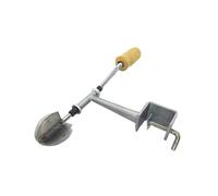 Odiris Grattoir à noix de coco en acier inoxydable (modèle A8) avec couvercle de lame en plastique