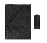 ODJDNLKLWN Sac de couchage militaire avec doublure de Poncho camouflage, couverture militaire for voyage, randonnée, Camping, voiture de survie en plein air(Black)