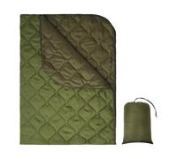 ODJDNLKLWN Sac de couchage militaire avec doublure de Poncho camouflage, couverture militaire for voyage, randonnée, Camping, voiture de survie en plein air(OG Green)