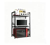 ODJDNLKLWN Support de rangement for four à micro-ondes, support rétractable de cuisine, comptoir domestique multifonctionnel, cuiseur à riz, support de rangement for four(Grey)