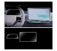 ODKBFG Navigateur Protection Ecran Protection D'écran En Verre Trempé 2025 De 12,9 Pouces Pour Système Navigation GPS Et Tableau Bord Pour VW ID3 ID4/ID.3 Pour ID.4(2 pièces)