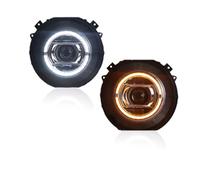 ODKBFG Phare Avant Phares Avant Pour Benz W463 Classe G 2007-2017 Lentille De Projecteur Accessoires Automobiles Feux Avants(Smoke LHD)