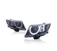 ODKBFG Phare Avant Phares LED Pour Toyota Pour Hilux Pour Vigo (2012 2013-2014) Feux Jour Accessoires Automobiles Feux Avants(12-14)
