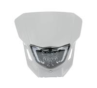 ODKBFG Phare Moto Phares Phare Avant LED Moto Pour WR250F Pour WR450F Pour YZ250F Pour YZ450F Pour 250F Pour 450F Pour MX Pour Enduro Dirt Bike(Blanc)