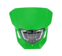 ODKBFG Phare Moto Phares Phare Avant LED Moto Pour WR250F Pour WR450F Pour YZ250F Pour YZ450F Pour 250F Pour 450F Pour MX Pour Enduro Dirt Bike(Green)