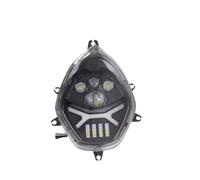 ODKBFG Phare Moto Phares Phare Avant LED Noir Avec Halo Pour Suzuki Pour V-STROM 650 Pour 1000 Pour DL1000 Pour DL650
