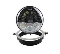 ODKBFG Phare Moto Phares Phare LED Moto 5,75 Pouces Avec Support Pour VTX 2002 2003 2004 2005-2008 Pour 1800 Pour 1300(Black C)