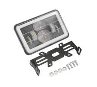 ODKBFG Phare Moto Phares Phares Avant À LED 5 Pouces Pour Suzuki Pour DRZ400 Pour DRZ400SM Pour DRZ400E Pour DR650 Pour DR650SE Avec Support Montage(Type 2)