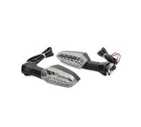 ODKBFG Phare Moto Phares Pour Versys 650 1000 Pour Z250 Pour Z300 Pour Z800 Pour Z1000 Pour ER6N Clignotants LED Halogènes Lampe Témoin Lentille Clignotant(LED Light Clear)