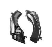 ODKBFG Silencieux Motos Carénage Couvercle Conduit Tube D'admission d'air Moto, pour Suzuki GSXR600 GSXR 600 750 2001 2002 2003 GSXR1000 1000 2001 2002 K1 K2 Pot échappement(Carbon)