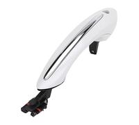 ODKISXS Poignées de porte extérieures de voiture Pour B&MW Pour Série 5 7 F07 F10 F11 F12 F13 F01 51217231931 Couvercle Extérieur De Poignée Porte 4 Pièces Blanc Keyless Go Set(Front Right Side)