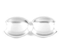 ODKISXS Poignées de porte extérieures de voiture Pour Everest Pour U268 UR 2007-2014 Couvercle De Poignée Porte À Trou Unique Protection Anti-rayures Accessoires(2 Small Door Bowls Electroplated)