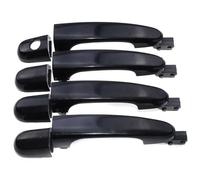 ODKISXS Poignées de porte extérieures de voiture Pour Kia Pour Sportage 2005-2010 82662-1F000 Avant Droit 82651-1F000 Gauche Poignée De Porte Extérieure Couverture Arrière(4pcs Set)