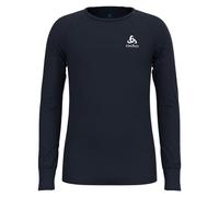 ODLO 159229-20731 BL Top Crew Neck L/S Active Warm ECO Kid - Dark Sapphire T-Shirt Unisex Taille 164