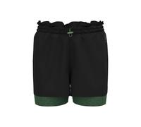 Odlo 2in1 Active 365 5in Short De Running Femmes - Noir , Vert Foncé, Taille XL