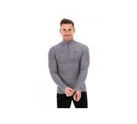 Odlo - Maillot de corps Active Warm ECO 1/2-zip col roulé manches longues gris foncé M