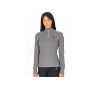Odlo Active Warm 1/2 Zip vêtement running femme Active Warm 1/2 Zip M Gris/argent