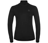 Odlo T-shirt thermoactif pour femmes Active Warm Base Layer Turtleneck Noir XS