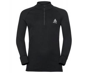 Odlo - Active Warm Eco 1/2 Zip L/S - Maillot thermique enfant Black - Taille de l'enfant 104 cm
