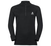 Odlo Maillot de corps Active Warm Eco manches longues 1/2 zip Noir enfant 116