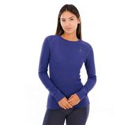 Odlo Active Warm Eco Long Sleeve Base Layer Bleu S Femme