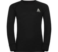 ODLO Active Warm Eco Kids Bl Top Crew Neck L/s - Enfant - Noir - taille 12 ans- modèle 2026
