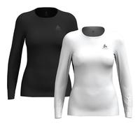 Odlo Active Warm ECO lot 2 femme M Noir/Blanc