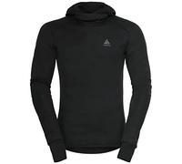 Odlo Maillot manches longues Active Warm Eco avec masque Noir XL Homme