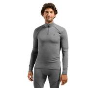 Odlo T-shirt à col montant zippé Active X-Warm pour homme, XL, gris