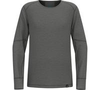 ODLO Active X-warm Kids Bl Top Crew Neck L/s - Enfant - Gris - taille 14 ans- modèle 2025