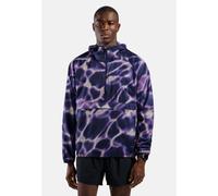 Odlo Anorak de running à capuche imprimé Zeroweight pour homme, XXL, violet