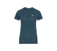 Odlo Base Layer Top Crew Neck Short Sleeve Blackcomb Light Eco Femme - Base-layers de running femmes M