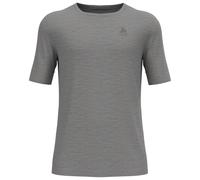 Odlo - Baselayer Top Crew Neck S/S Merino 200 - Sous-vêtement mérinos - L - steel grey melange