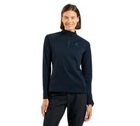 Odlo Besso Half Zip Fleece Bleu M Femme