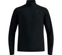 Odlo Pull à manches longues et col ½ zip Besso pour homme, L, noir