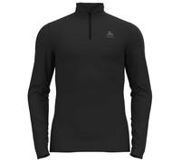Odlo BL Fundômen Haut homme col roulé demi-zip noir - thermique, respirant, recyclé S