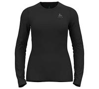 Odlo T-shirt manches longues Fundamentals Active Col rond Warm Femme L Noir