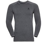 Odlo BL Top Col Rond L/S Performance Chaud EC Grey Melange - Black M
