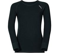 Odlo BL Top Crew Neck L/S Active Warm Kids Haut Enfant Black FR : XS (Taille Fabricant : 116)