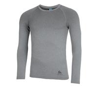 Odlo BL Top Crew Neck Performance Light Eco Top De Course Hommes - Gris, Taille XL